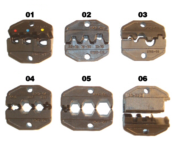 PWRcrimp Accesory Dies