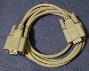 6 ft DB9M to DB9F Serial Cable