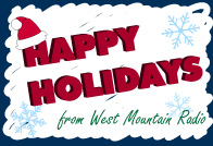 Happy Holidays from West Mountain Radio