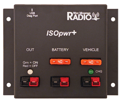 ISOpwr+ - Auxiliary Battery Isolator - West Mountain Radio