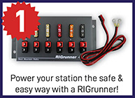 Power your station the safe and easy way with a RIGrunner